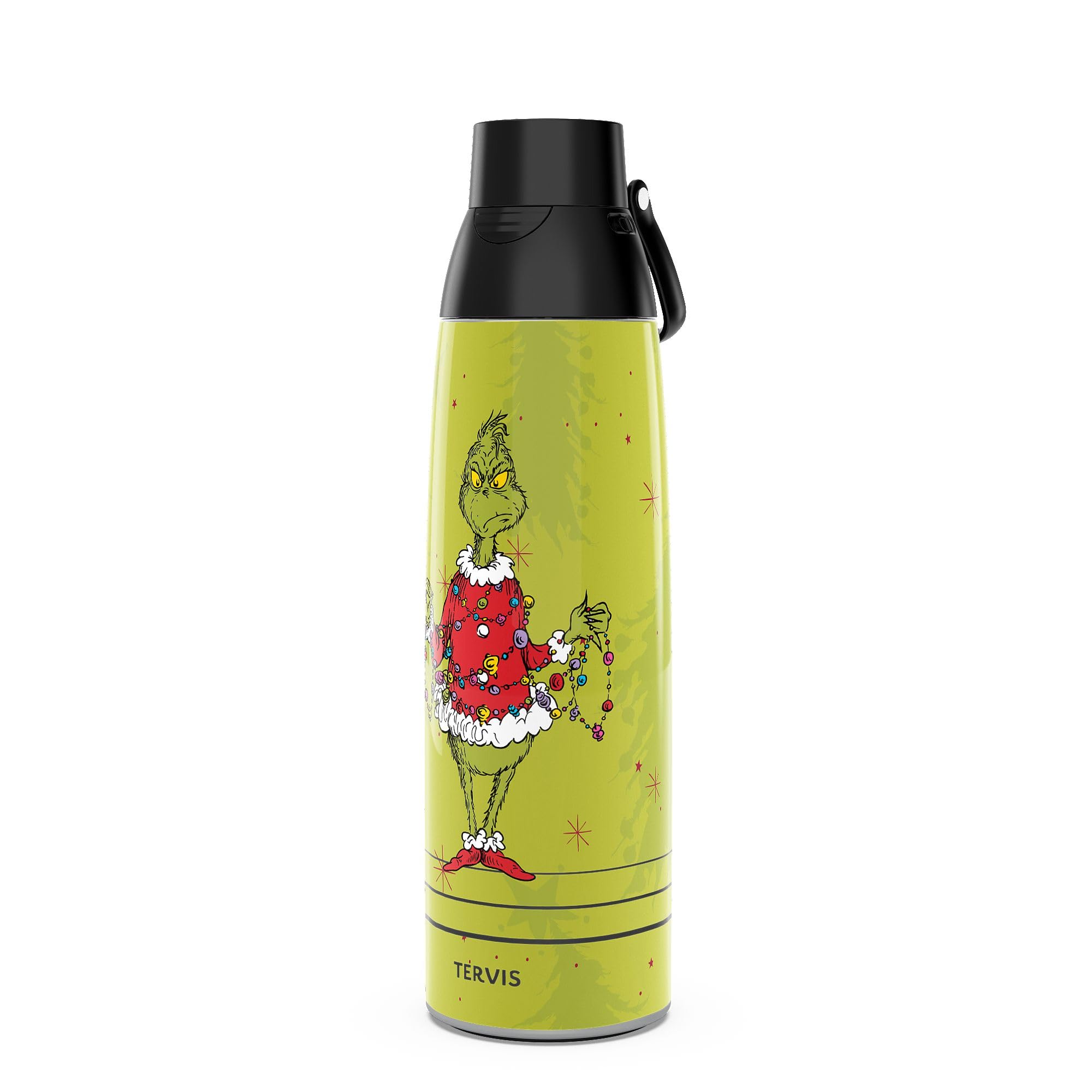Amazon.com | Tervis Venture Water Bottle Dr. Seuss - Grinchy Gleam